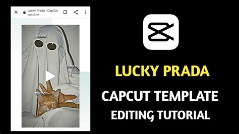 luck prada caput|Lucky Prada Capcut edit tutorial .